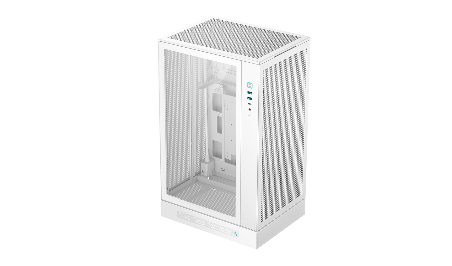 Deepcool CH270 Digital Mini Tower Κουτί Υπολογιστή με Πλαϊνό Παράθυρο Λευκό - Image 2