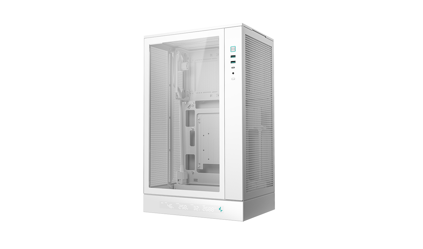 Deepcool CH270 Digital Mini Tower Κουτί Υπολογιστή με Πλαϊνό Παράθυρο Λευκό - Image 3