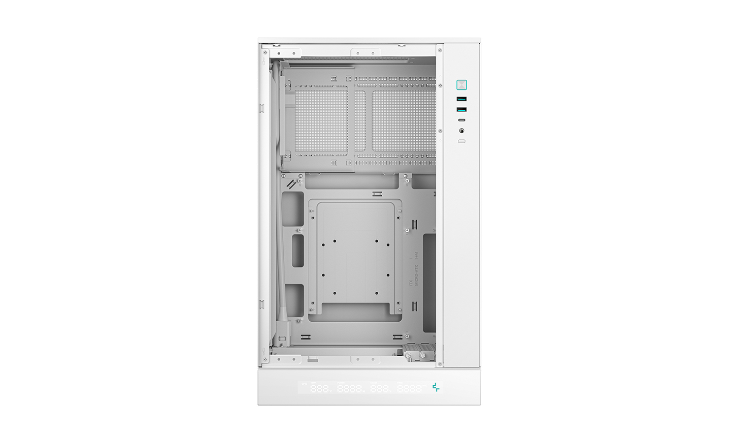 Deepcool CH270 Digital Mini Tower Κουτί Υπολογιστή με Πλαϊνό Παράθυρο Λευκό - Image 5