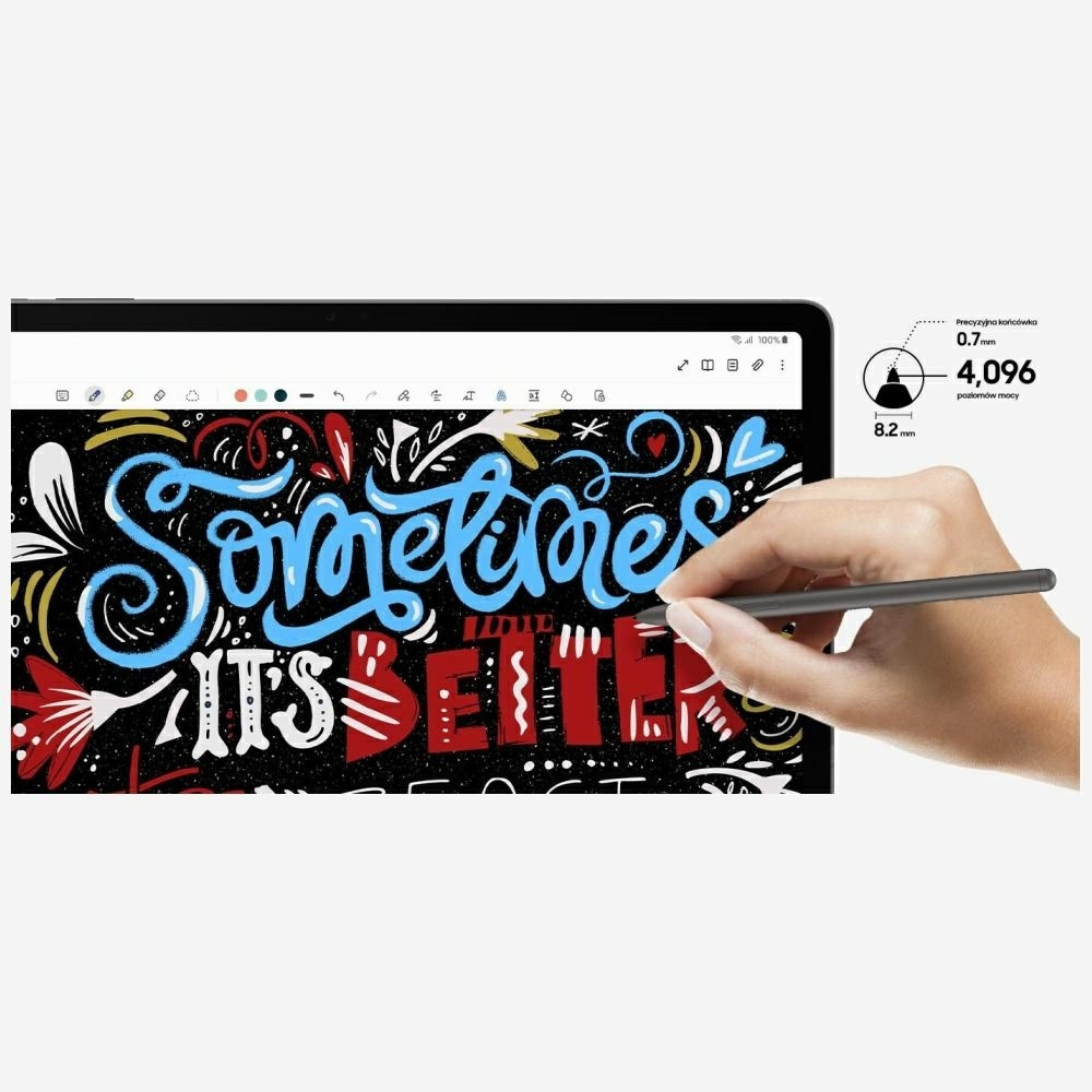Samsung S-Pen Γραφίδα Αφής για Galaxy Tab S9 FE/+ & S10 FE/+ σε Λευκό χρώμα EJ-PX510BWEGEU - Image 4