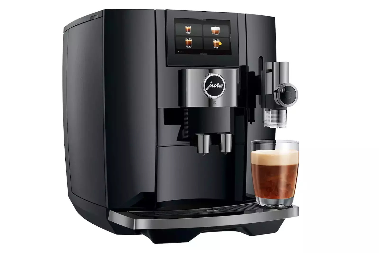 Jura J10 Αυτόματη Μηχανή Espresso 1450W Πίεσης 15bar για Cappuccino Μαύρη - Image 2