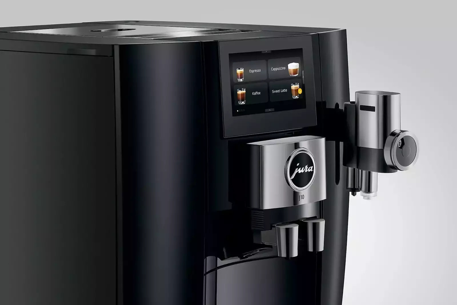 Jura J10 Αυτόματη Μηχανή Espresso 1450W Πίεσης 15bar για Cappuccino Μαύρη - Image 14