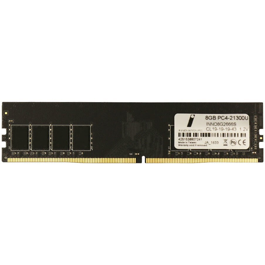 Innovation IT DDR4 με Module 1x8GB και Ταχύτητα 2666 για Desktop