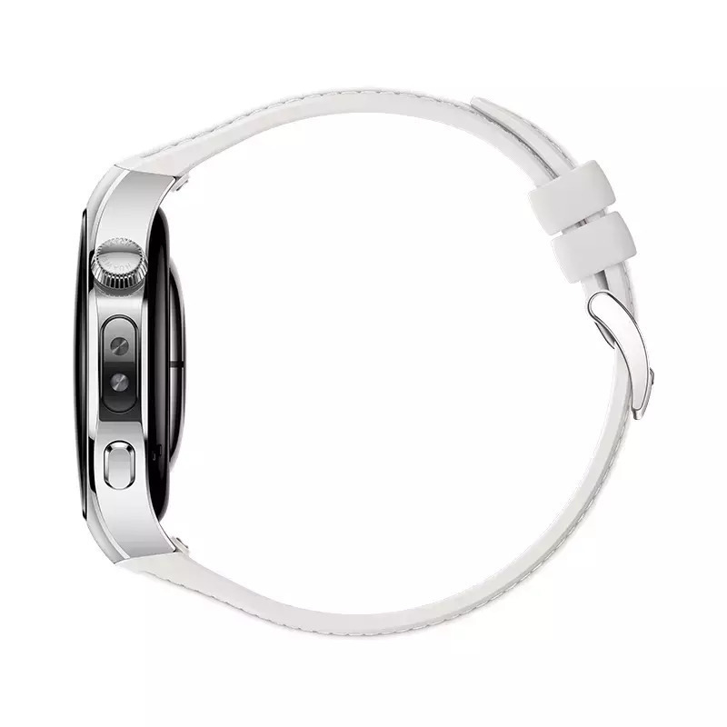 Huawei Watch 5 Stainless Steel 42mm Αδιάβροχο με eSIM και Παλμογράφο (Λευκό) - Image 3