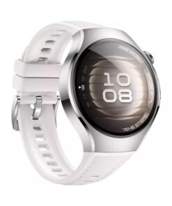 Alternative view of Huawei Watch 5 Stainless Steel 42mm Αδιάβροχο με eSIM και Παλμογράφο (Λευκό)