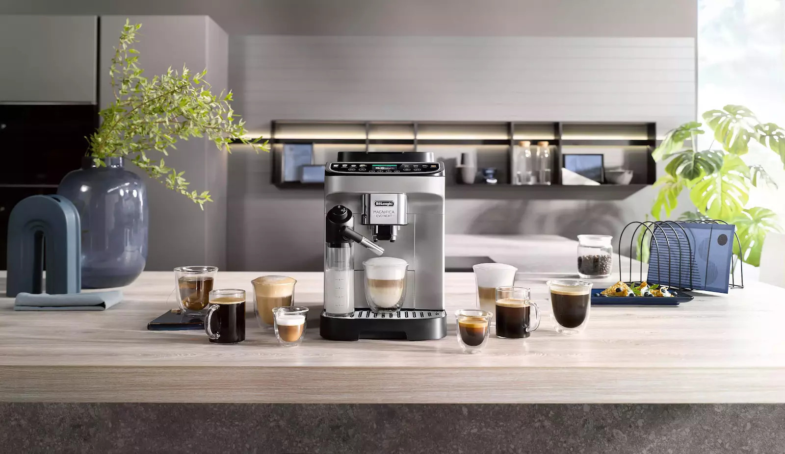 De'Longhi Magnifica Evo Next Αυτόματη Μηχανή Espresso 1450W Πίεσης 15bar με Μύλο Άλεσης Καφέ - Image 9