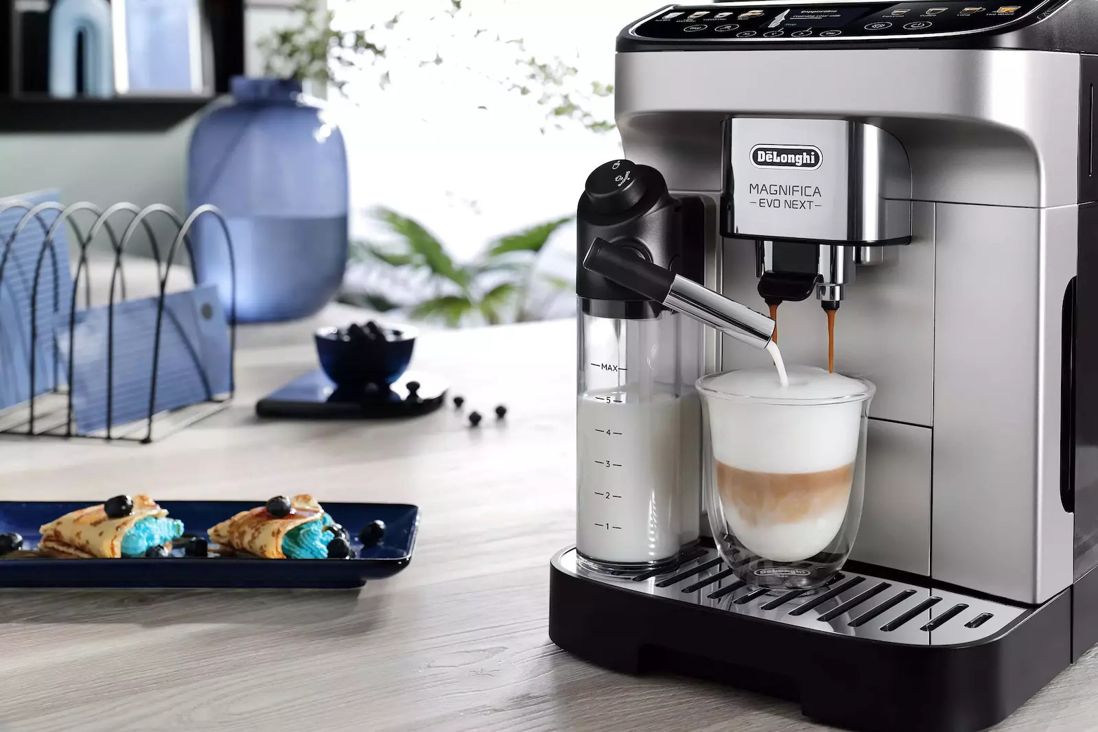 De'Longhi Magnifica Evo Next Αυτόματη Μηχανή Espresso 1450W Πίεσης 15bar με Μύλο Άλεσης Καφέ - Image 8