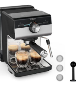 Alternative view of Krups Μηχανή Espresso 1140W Πίεσης 15bar Ασημί XP384E10