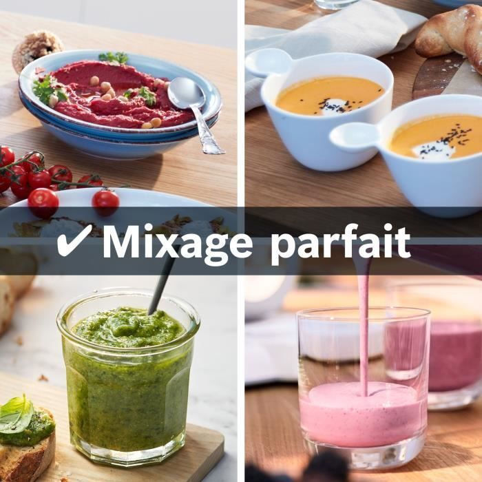 Bosch Μπλέντερ για Smoothies 1.5lt 1200W Λευκό MMB6141W - Image 2