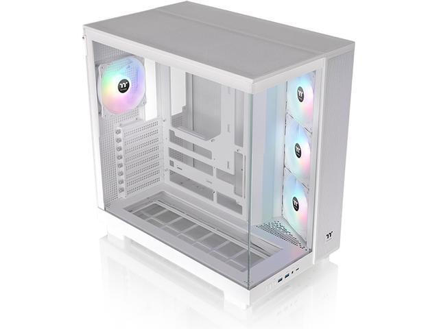 Thermaltake View 380 XL TG ARGB Gaming Midi Tower Κουτί Υπολογιστή με Πλαϊνό Παράθυρο Snow White - Image 3