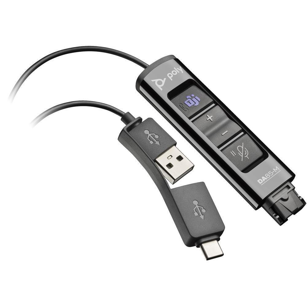 HP Poly Da85M Teams Certified USB to Qd Smart Digital Καλώδιο Quick Disconnect (QD) (786C8AA)