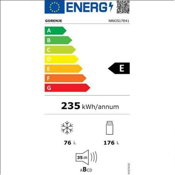 Gorenje Ψυγειοκαταψύκτης 252lt NoFrost Υ177.2xΠ54xΒ54.5εκ. Λευκός NRKI517E41 - Image 5