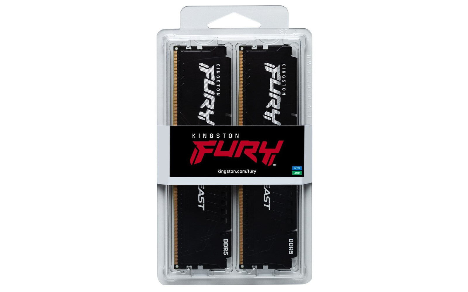 Kingston FURY Beast DDR5 32GB RAM με 2x16GB Modules και Ταχύτητα 6000 για Desktop KF560C30BBEK2-32 - Image 4