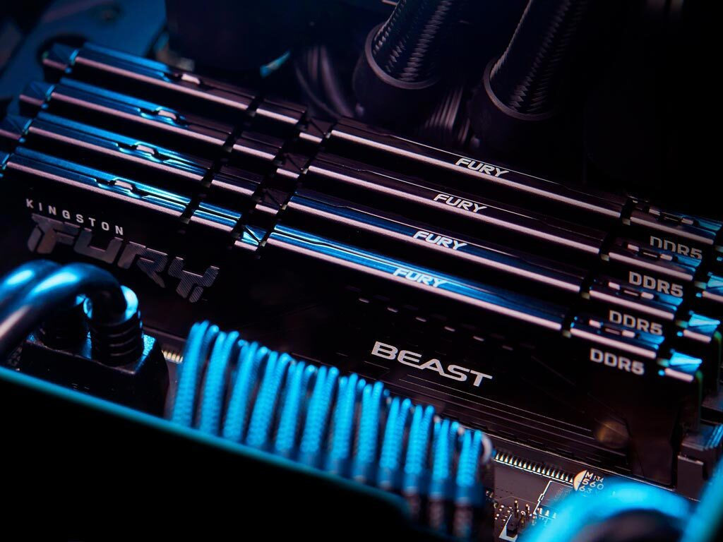 Kingston Fury Beast DDR5 64GB RAM με 2x32GB Modules και Ταχύτητα 5200 για Desktop KF552C40BBK2-64 - Image 5