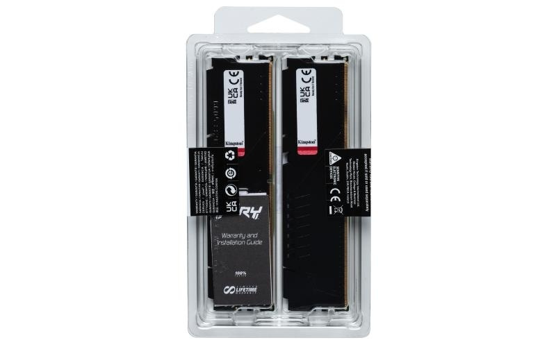 Kingston Fury Beast DDR5 64GB RAM με 2x32GB Modules και Ταχύτητα 5200 για Desktop KF552C40BBK2-64 - Image 7