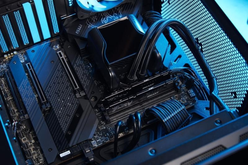 Kingston Fury Beast DDR5 64GB RAM με 2x32GB Modules και Ταχύτητα 5200 για Desktop KF552C40BBK2-64 - Image 10