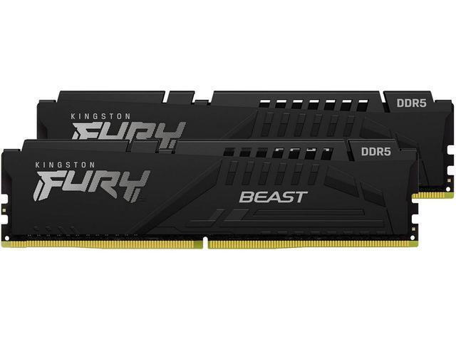 Kingston Fury Beast DDR5 64GB RAM με 2x32GB Modules και Ταχύτητα 6400 για Desktop KF564C32BBEK2-64 - Image 6