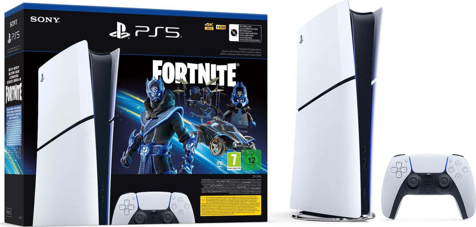 Sony PlayStation 5 Slim Digital 1TB Fortnite Cobalt Star (Official Bundle) - Image 8