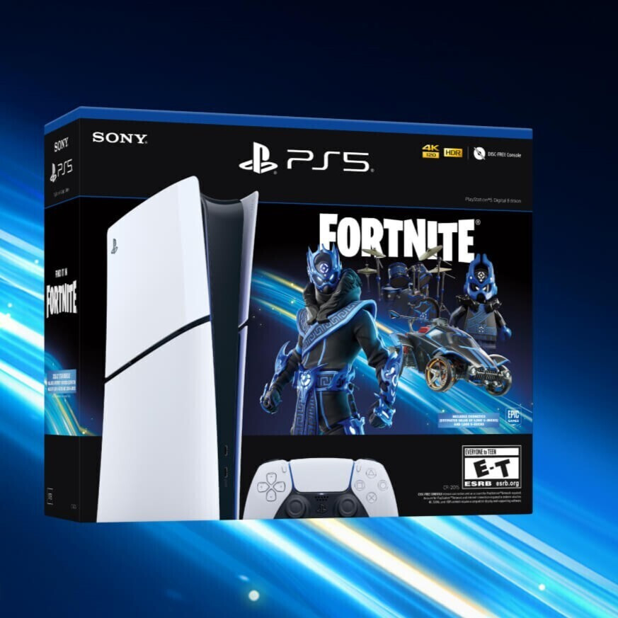 Sony PlayStation 5 Slim Digital 1TB Fortnite Cobalt Star (Official Bundle) - Image 10