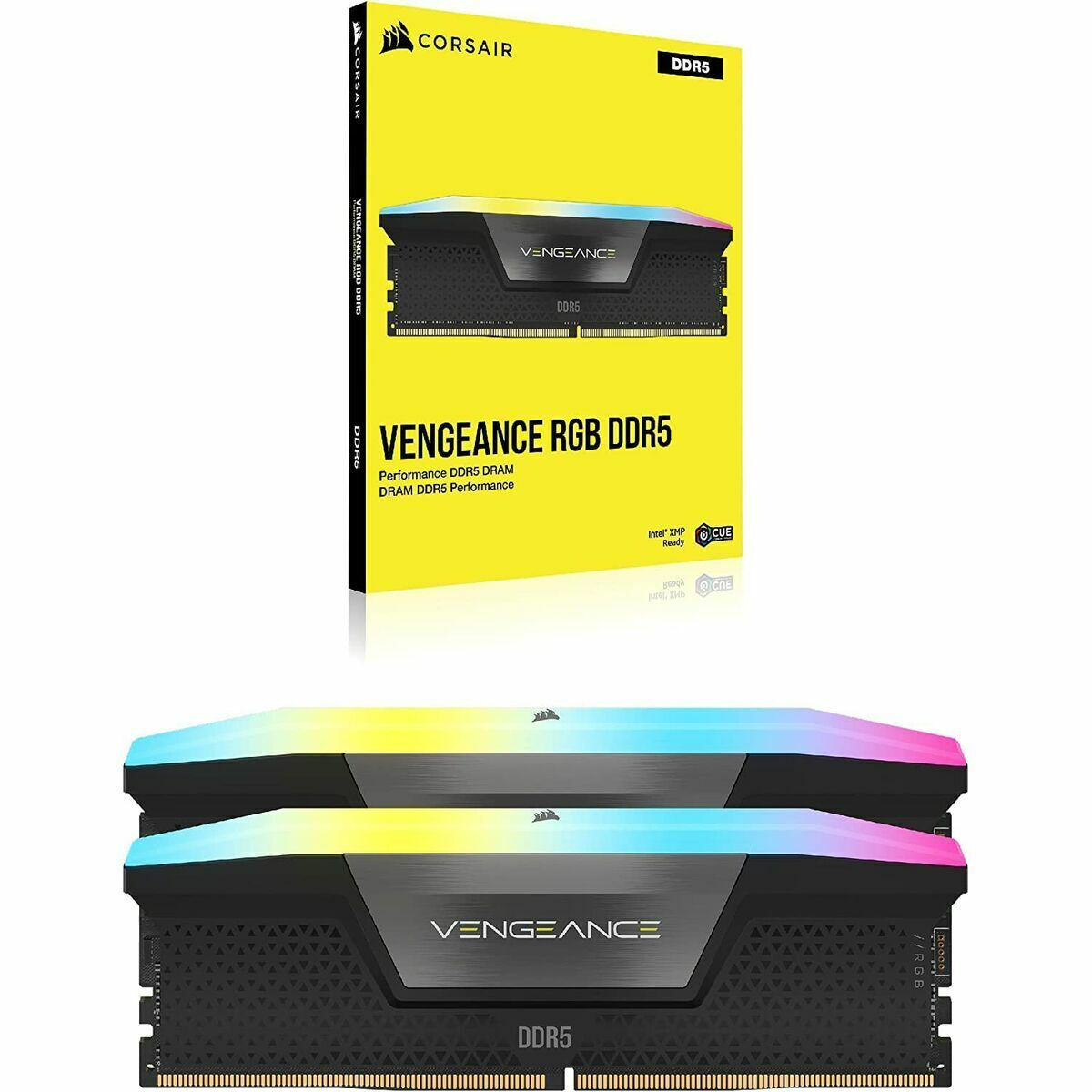 Corsair Vengeance DDR5 32GB RAM με 2x16GB Modules και Ταχύτητα 6400 για Desktop CMH32GX5M2B6400C36 - Image 4