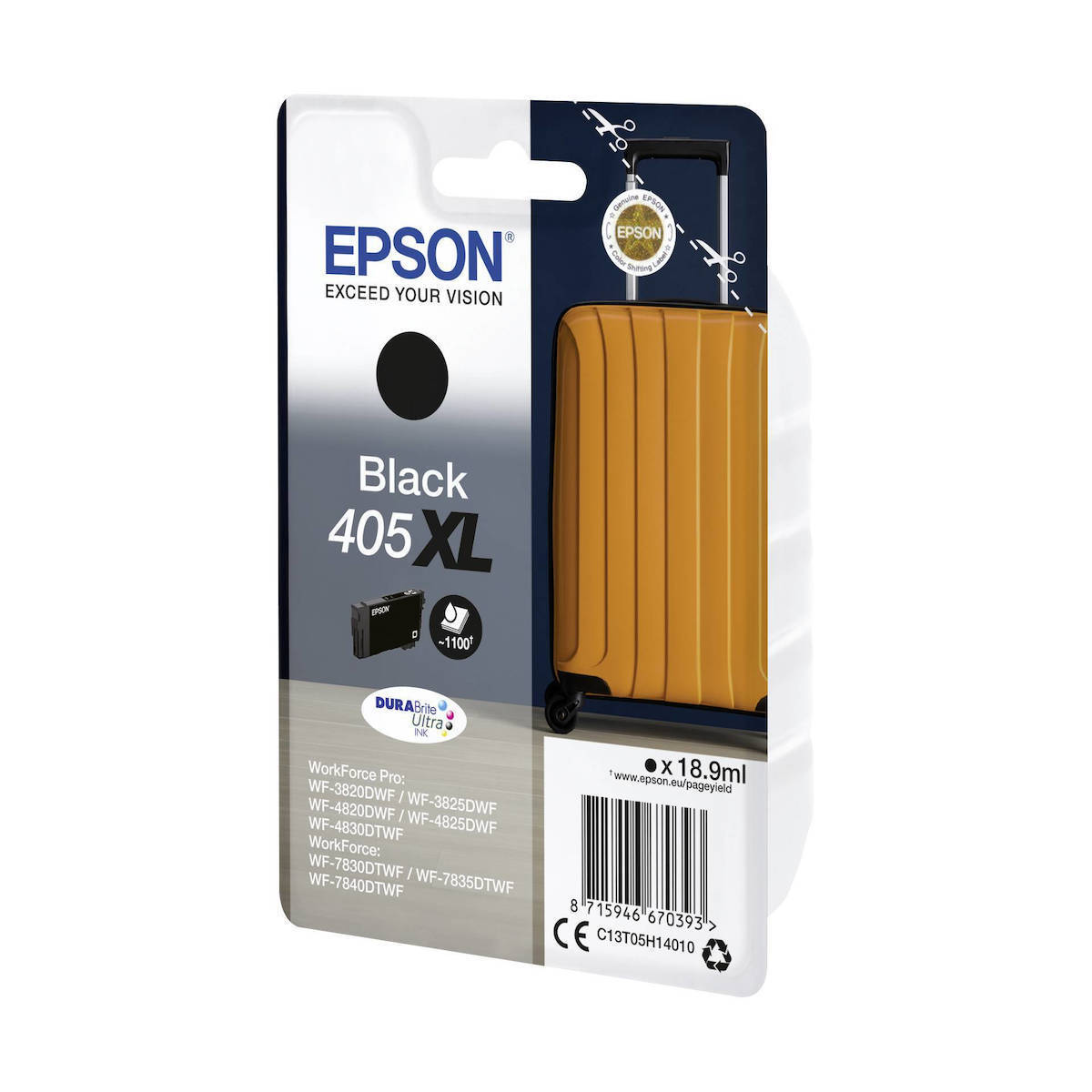 Epson 405XL Γνήσιο Μελάνι Εκτυπωτή InkJet Μαύρο (C13T05H14010) - Image 4