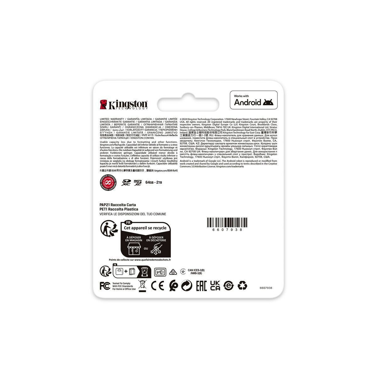 Kingston Canvas Go Plus microSDXC 512GB Class 10 U3 UHS-I με αντάπτορα - Image 4