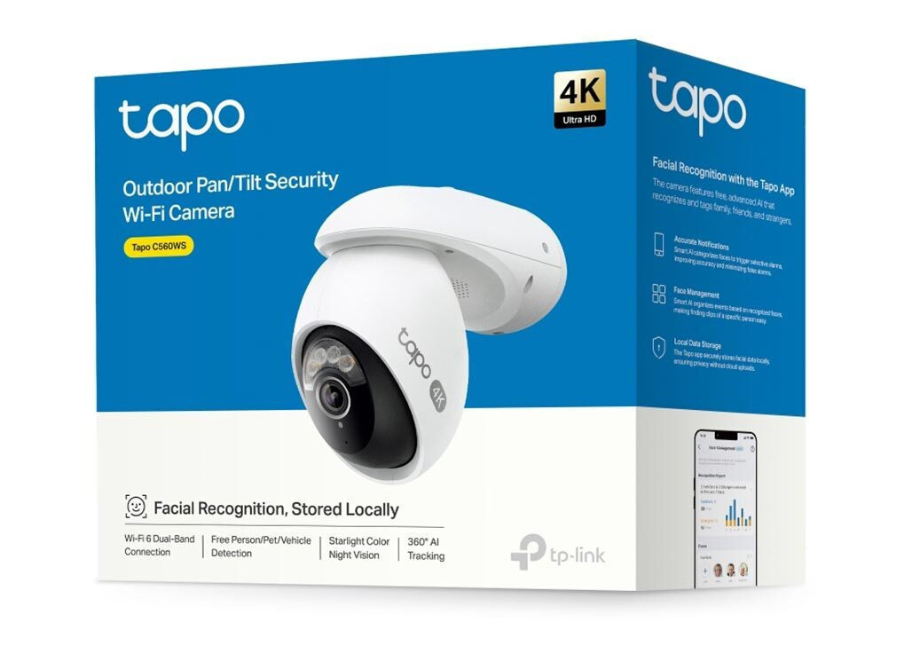 TP-LINK TAPO C560WS v1 IP Κάμερα Παρακολούθησης Wi-Fi 4K Αδιάβροχη με Ηχείο - Image 2