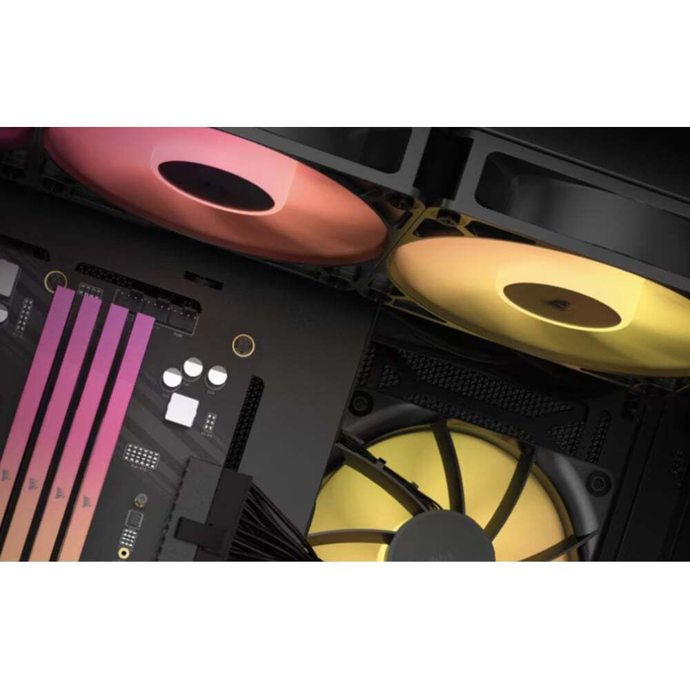 Corsair RS120 Case Fan με ARGB Φωτισμό και Σύνδεση 4-Pin PWM 3τμχ - Image 9