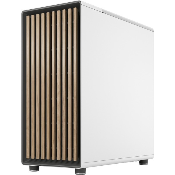 Fractal Design North Gaming Midi Tower Κουτί Υπολογιστή με Πλαϊνό Παράθυρο Chalk White TGC - Image 9