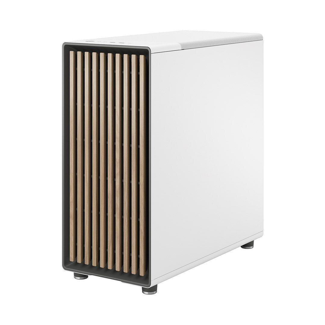 Fractal Design North Gaming Midi Tower Κουτί Υπολογιστή με Πλαϊνό Παράθυρο Chalk White TGC - Image 11