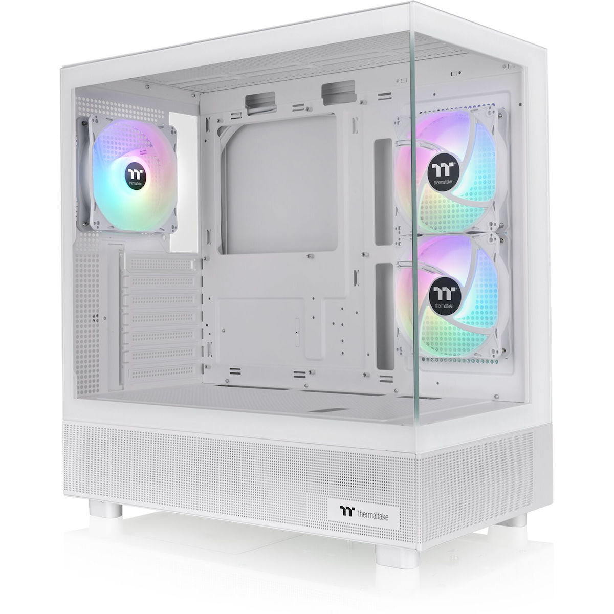Thermaltake View 270 Plus TG ARGB Midi Tower Κουτί Υπολογιστή με Πλαϊνό Παράθυρο Snow
