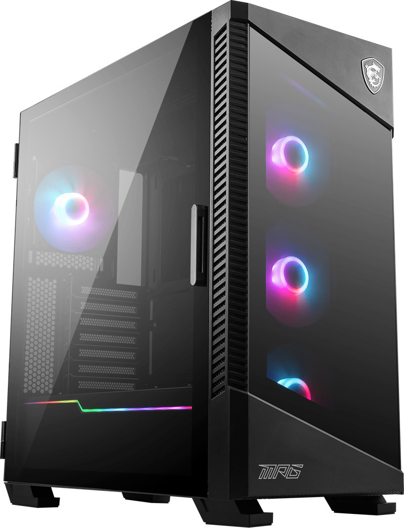 MSI MPG Velox 100R Gaming Midi Tower Κουτί Υπολογιστή με Πλαϊνό Παράθυρο Μαύρο - Image 6