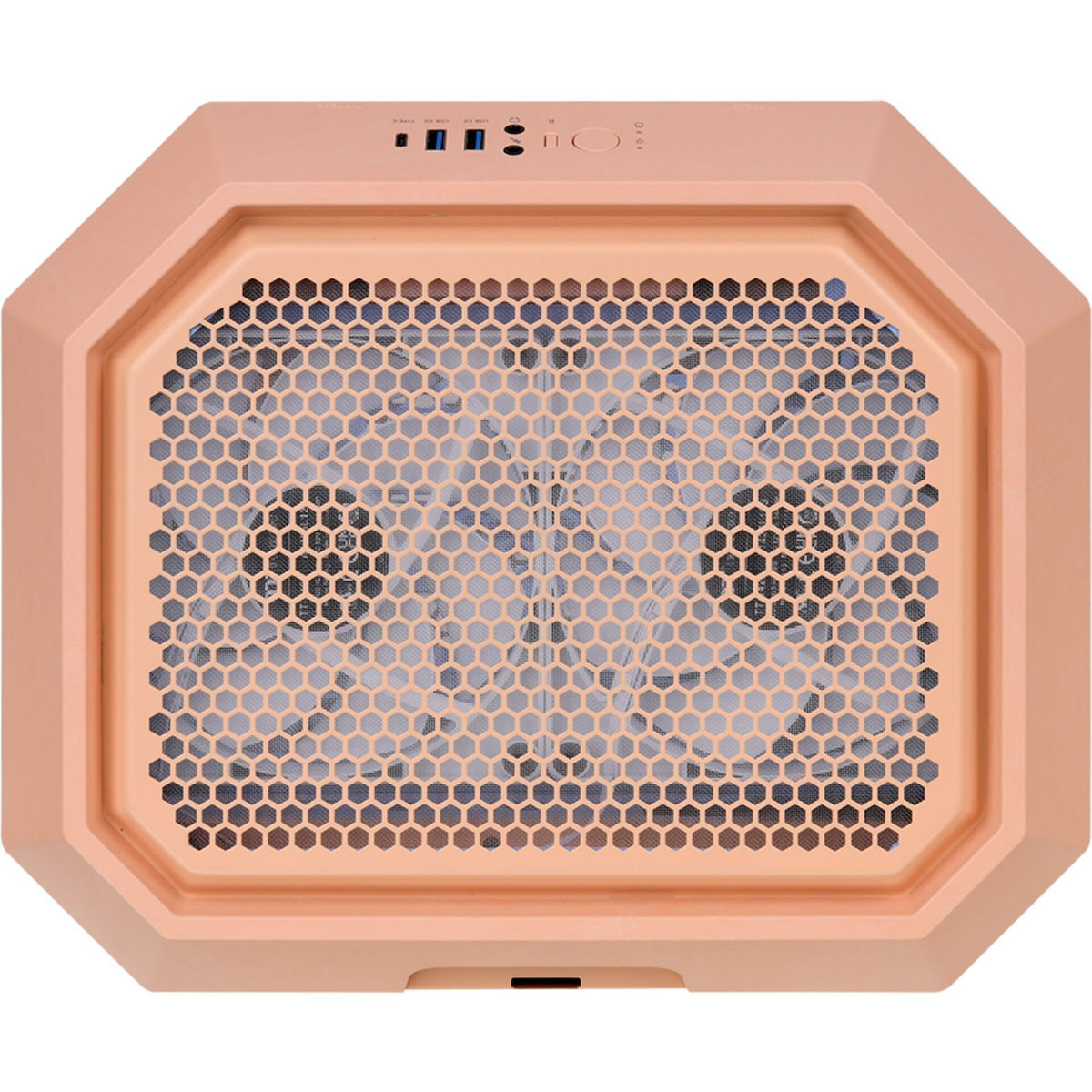 Thermaltake The Tower 300 Micro Tower Κουτί Υπολογιστή με Πλαϊνό Παράθυρο και RGB Φωτισμό Peach Fuzz - Image 9