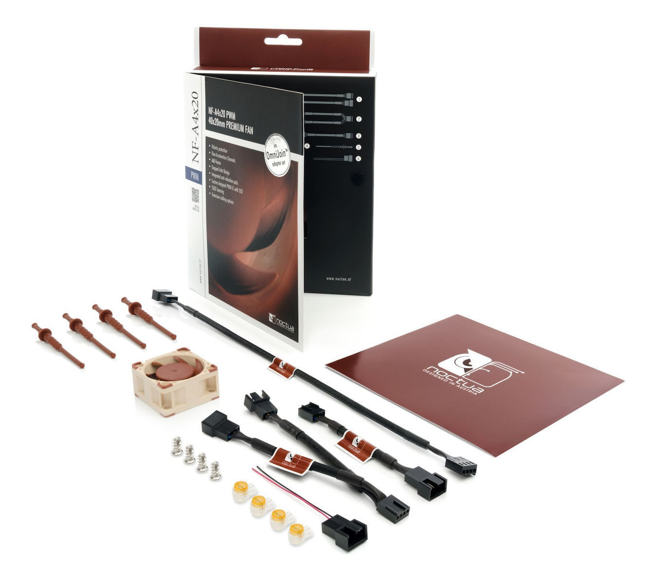 Noctua NF-A4x20 12V Case Fan 40mm με Σύνδεση 4-Pin PWM Καφέ - Image 8
