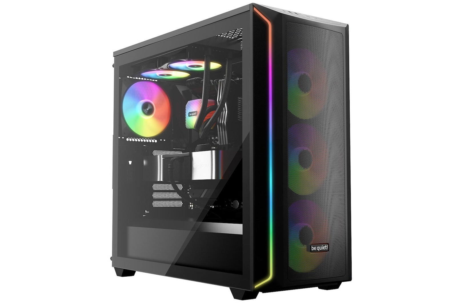 Be Quiet Light Wings LX Case Fan 120mm με ARGB Φωτισμό και Σύνδεση 3-Pin / 4-Pin PWM - Image 5
