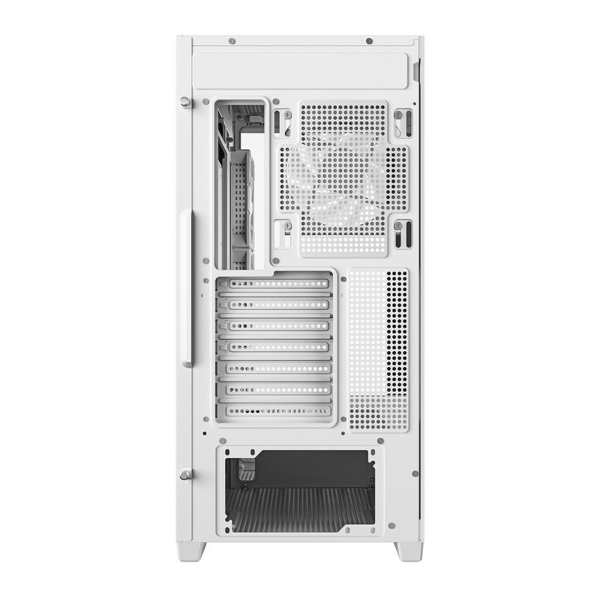 Deepcool CG580 4F Gaming Midi Tower Κουτί Υπολογιστή με Πλαϊνό Παράθυρο και ARGB Φωτισμό Λευκό - Image 8