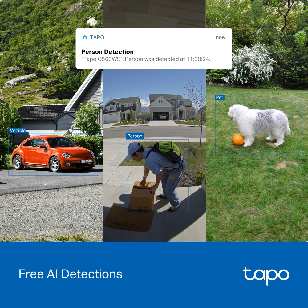 TP-LINK TAPO C560WS v1 IP Κάμερα Παρακολούθησης Wi-Fi 4K Αδιάβροχη με Ηχείο - Image 6