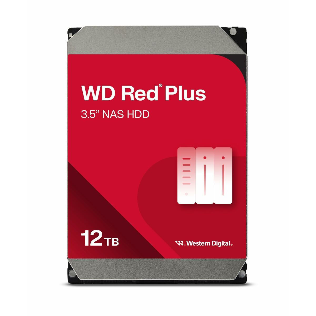 Western Digital Red Plus 12TB HDD Σκληρός Δίσκος 3.5" SATA III 7200rpm με 256MB Cache για NAS WD120EFGX - Image 3