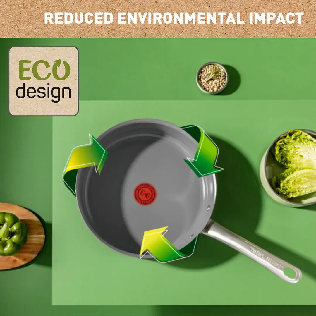 Tefal RENEW+ Τηγάνι από Αλουμίνιο με Κεραμική Επίστρωση 30cm C4240743 - Image 6