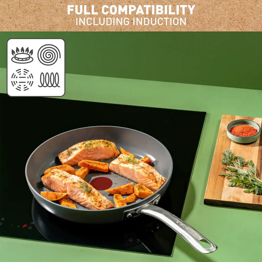 Tefal RENEW+ Τηγάνι από Αλουμίνιο με Κεραμική Επίστρωση 30cm C4240743 - Image 8