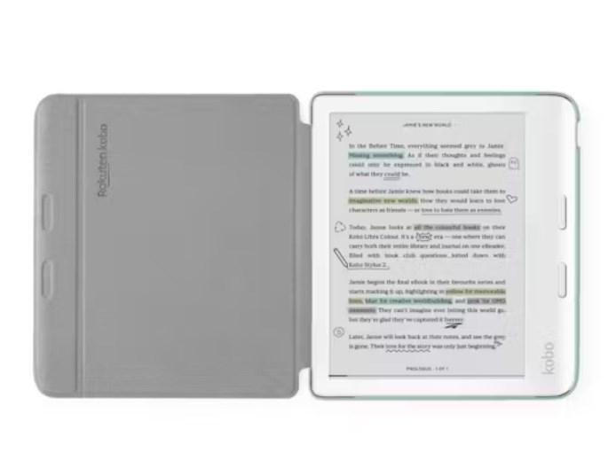 Kobo Sleepcover Libra Flip Cover Πράσινο N428-AC-GR-O-PU - Image 3