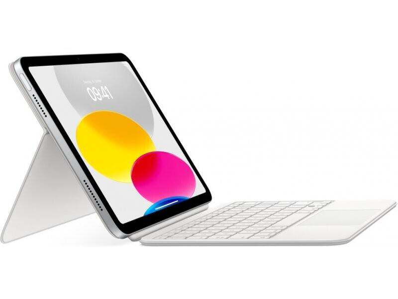 Apple Magic Keyboard Flip Cover Γερμανικά Λευκό (iPad 2022 10.9'') MQDP3D/A - Image 3