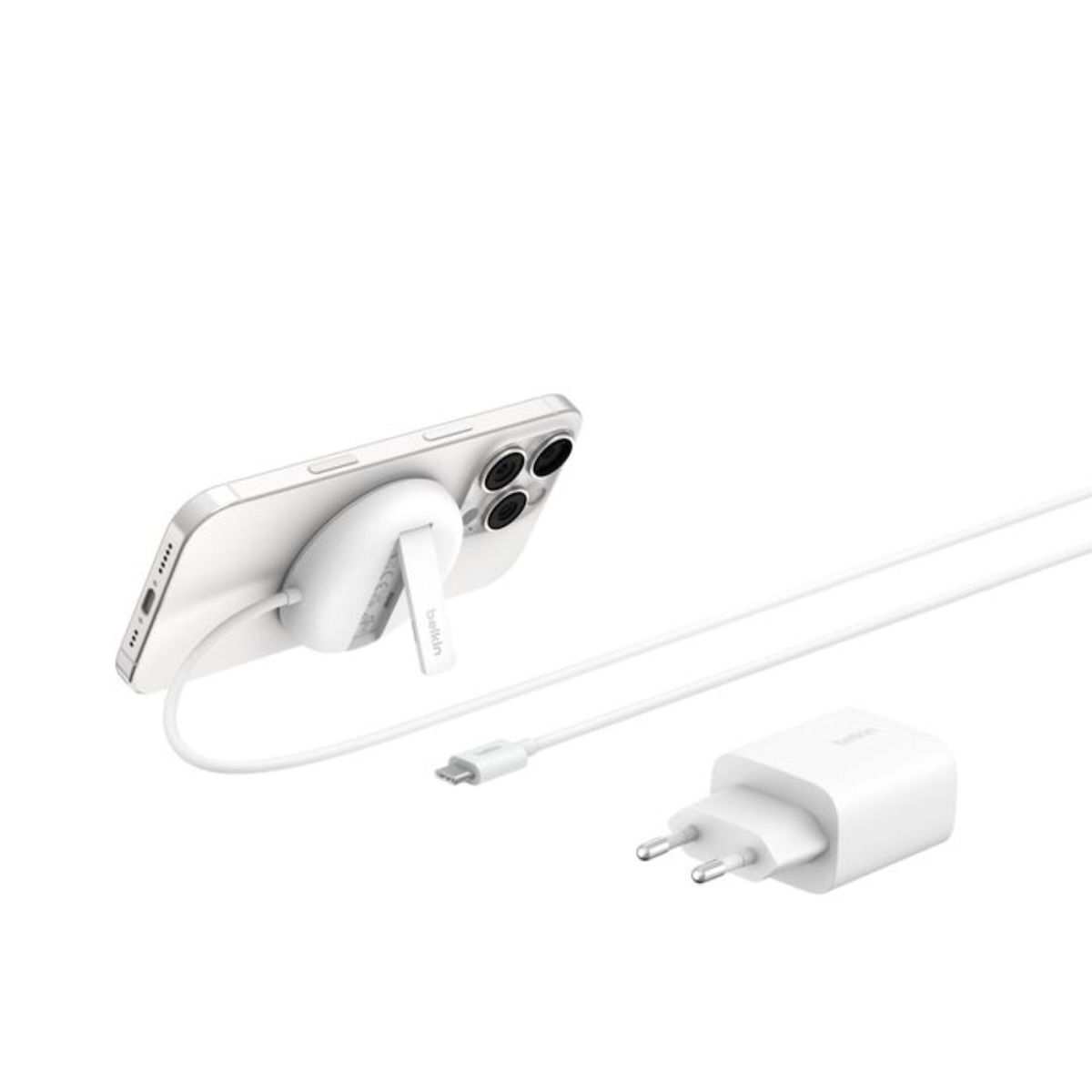 Belkin Φορτιστής Magsafe 15W Λευκός (Boost Charge Pro Qi2) - Image 4