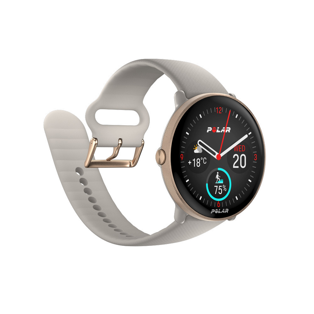 Polar Ignite 3 43mm Αδιάβροχο Smartwatch με Παλμογράφο (Greige Sand) - Image 11