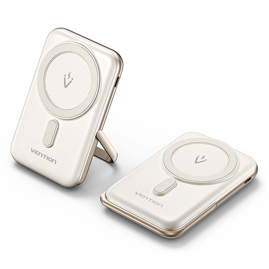 Vention FHNW0 MagSafe Power Bank 10000mAh 20W με Θύρα USB-C Power Delivery Λευκό - Image 3