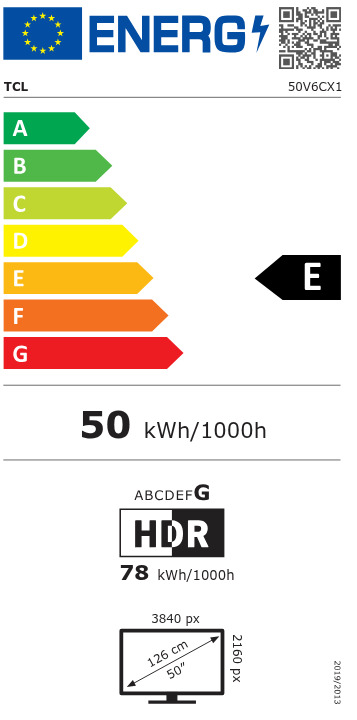 TCL Smart Τηλεόραση 50" 4K UHD LED 50V6C (2025) - Image 9
