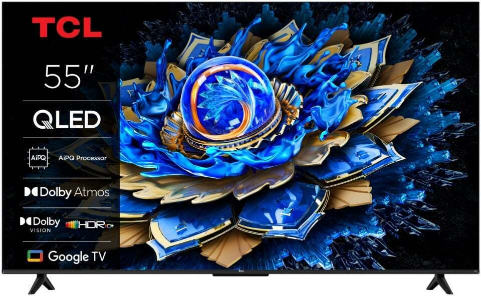 TCL Smart Τηλεόραση 55" 4K UHD QLED 55T69C (2025) - Image 2