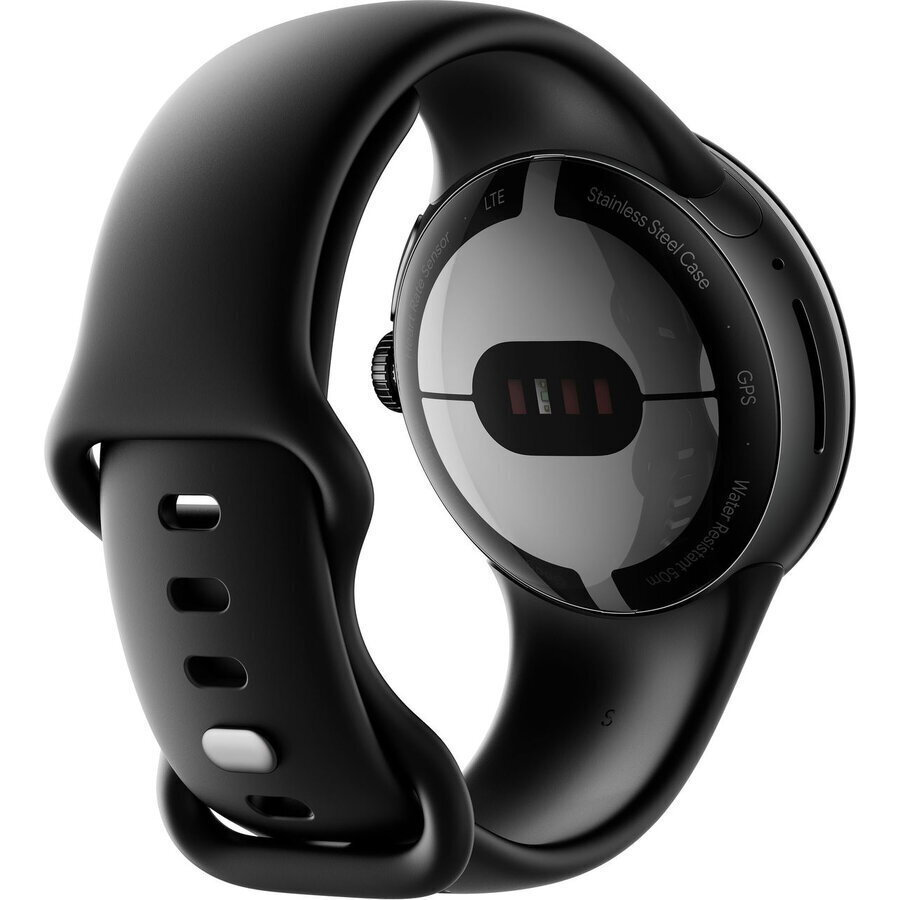 Google Pixel Watch Stainless Steel 41mm με Παλμογράφο (Matte Black case/Obsidian Active band) - Image 6