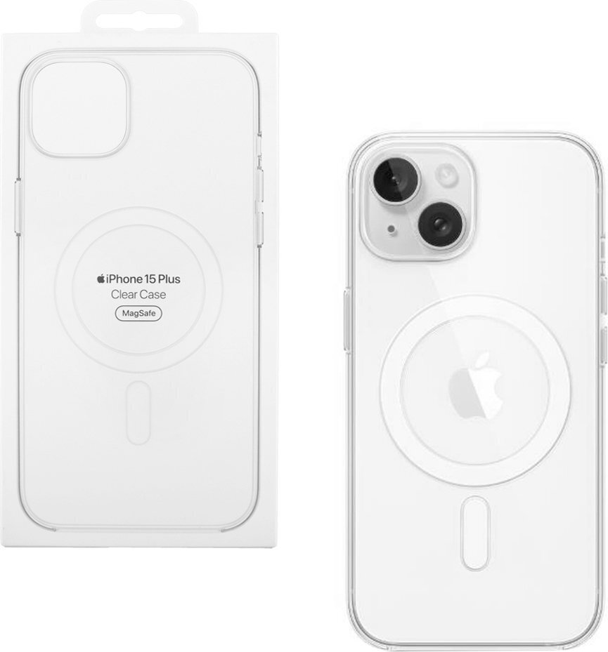 Apple Silicone Case with MagSafe Back Cover Πλαστικό Διάφανο (iPhone 15 Plus) MT213ZM/A - Image 3