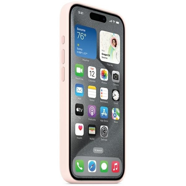 Apple Silicone Case with MagSafe Back Cover Σιλικόνης Ροζ (iPhone 15 Plus) MT143ZM/A - Image 3